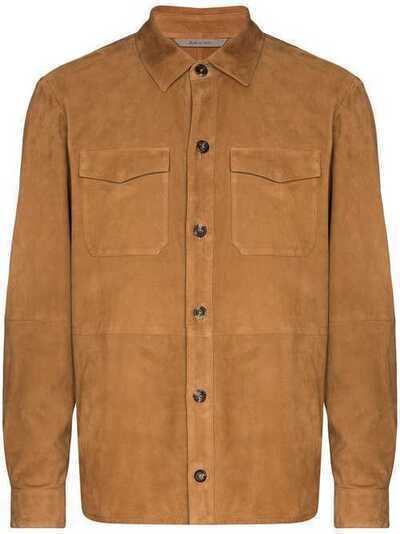 Canali куртка-рубашка на пуговицах LE00111O70264