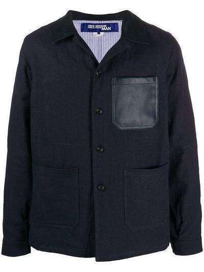 Junya Watanabe MAN куртка-рубашка с накладными карманами WEJ401S20