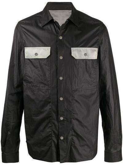Rick Owens легкая куртка-рубашка RU20S7729TCNB