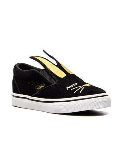 Vans Kids слипоны Slip-On с аппликацией