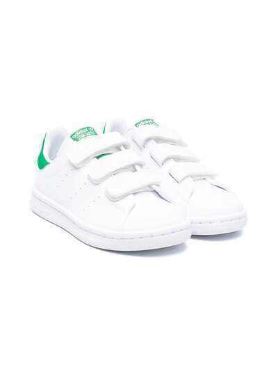 adidas Kids кеды Stan Smith на липучках