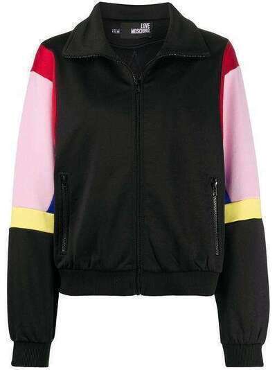 Love Moschino спортивная куртка в стиле колор-блок W337901M4164