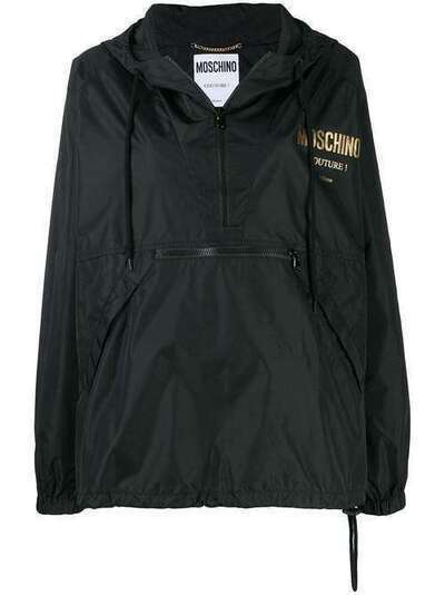 Moschino водонепроницаемая куртка с логотипом J05135518