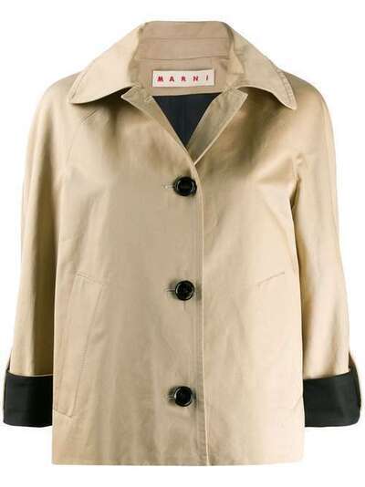 Marni куртка с контрастными манжетами GIMA0101QUTCR23
