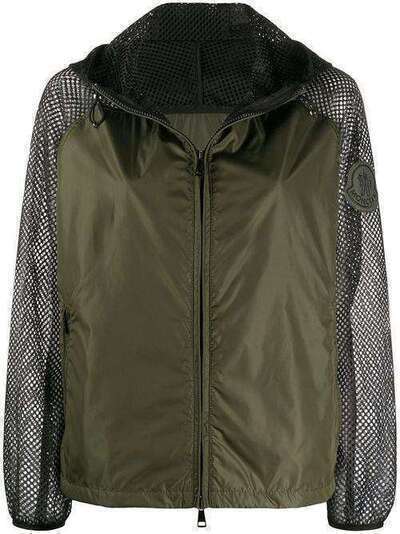 Moncler куртка с сетчатыми рукавами 1A71400C0478