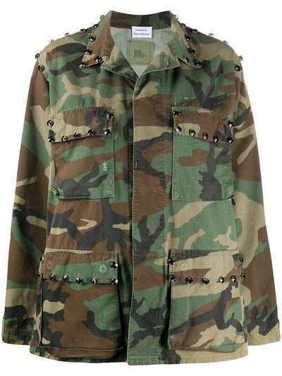 P.A.R.O.S.H. куртка Commando с камуфляжным узором COMMANDOD430818ZA