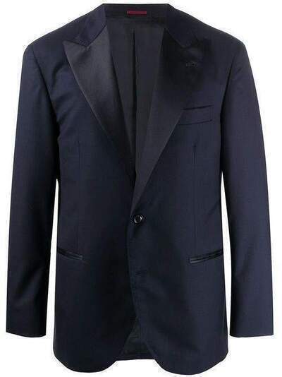 Brunello Cucinelli пиджак-смокинг с контрастными лацканами MF460GS03CG936
