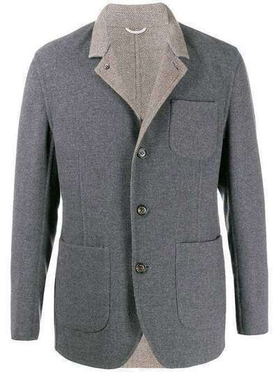 Brunello Cucinelli однобортный пиджак с высоким воротником ML4211998CS294