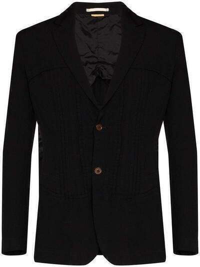 Comme Des Garçons Homme Plus однобортный пиджак с защипами PEJ055051