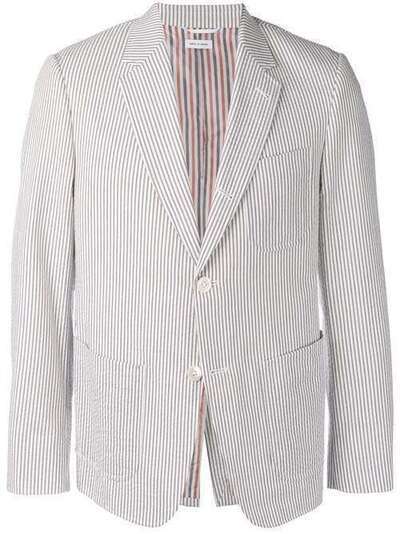 Thom Browne пиджак с накладным карманом MJC010A00572