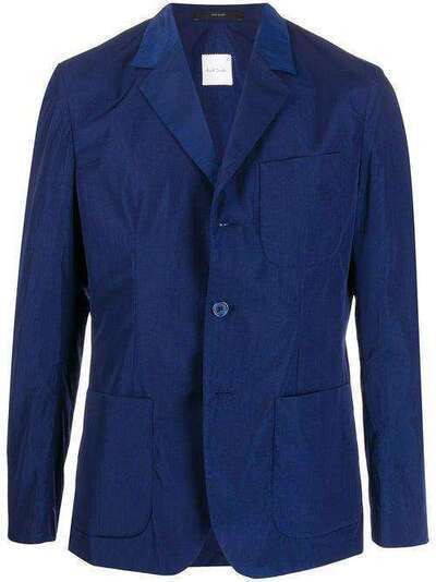 Paul Smith фактурный пиджак с эффектом металлик M1R1948A01038