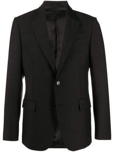 Versace однобортный пиджак с заостренными лацканами A81855A231167