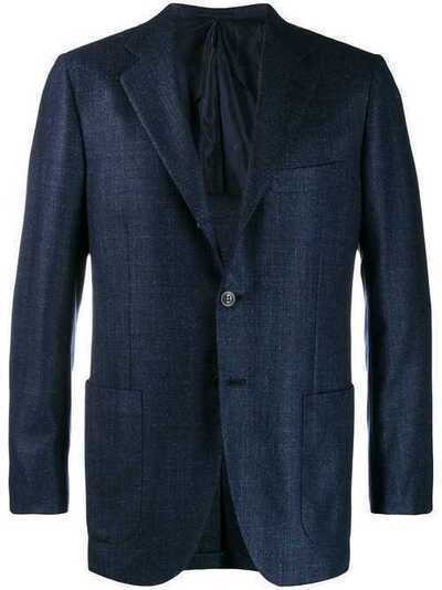 Kiton фактурный пиджак 1S5602UG89EVO2