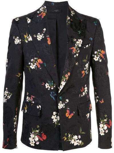 AMIRI пиджак с цветочным принтом Y0M12176JA