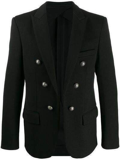 Balmain пиджак без застежки TH17360J189