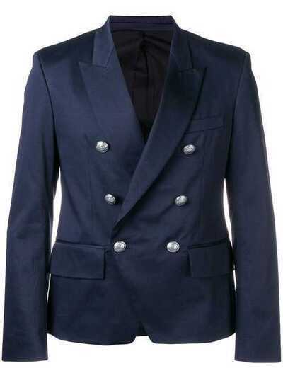 Balmain двубортный пиджак W8H7080T361