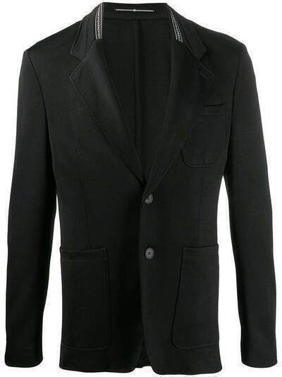 Givenchy пиджак с накладными карманами BM305R101P