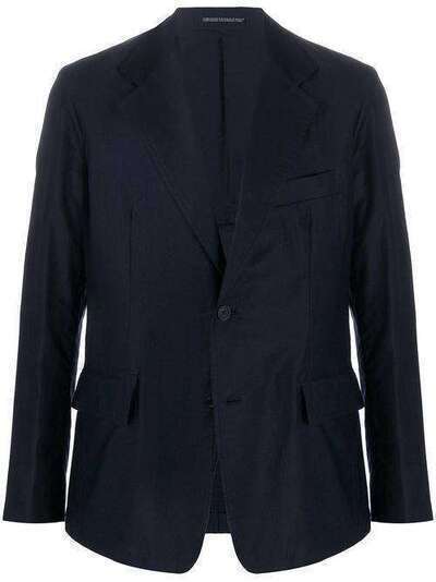 Yohji Yamamoto однобортный пиджак HNJ07002
