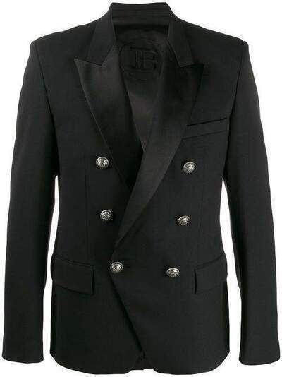 Balmain двубортный пиджак TH17246X069
