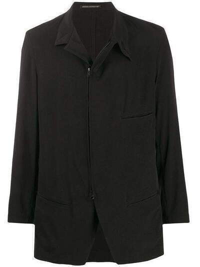 Yohji Yamamoto однобортный пиджак узкого кроя HNJ675002