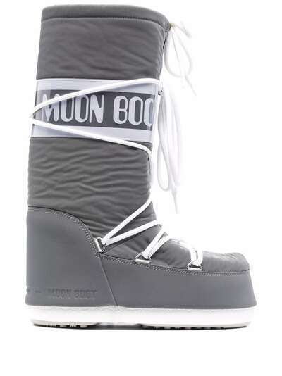 Moon Boot Kids САПОГИ ICON JUNIOR REFLEX SILVER