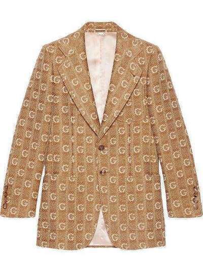 Gucci фактурный пиджак с узором 563671ZACHN