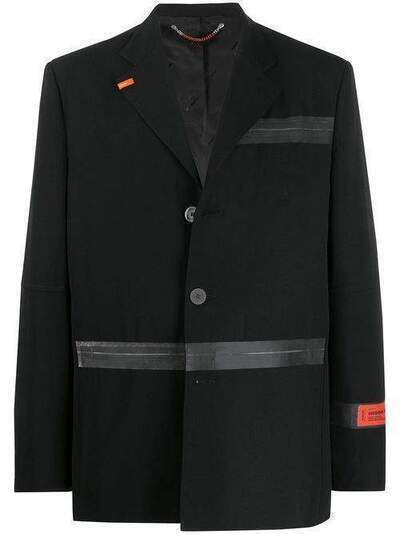 Heron Preston пиджак с контрастными полосками HMEN001S208810071000