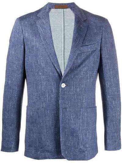Corneliani пиджак с абстрактным узором 85X5E30120139