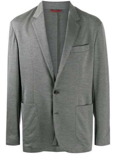 Brunello Cucinelli однобортный пиджак строгого кроя MQ8588J01C685