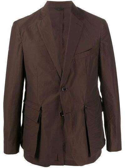 Fendi пиджак с накладными карманами FJ0237ABB8