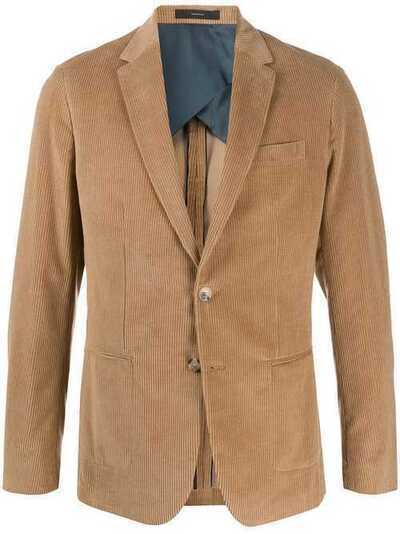 Paul Smith вельветовый пиджак строгого кроя M1R1950B00755
