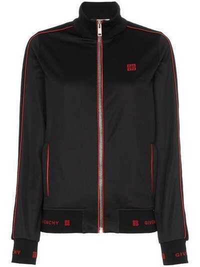 Givenchy спортивная куртка с вышитым логотипом BW305Z300P