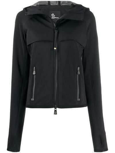 Moncler Grenoble приталенная куртка с капюшоном 845353080280