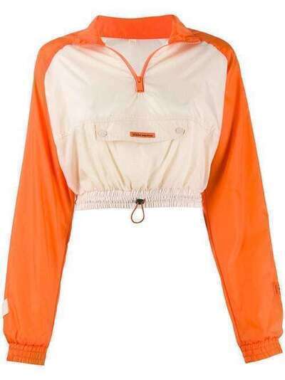 Heron Preston cropped windbreaker top HWEB002E196160140300