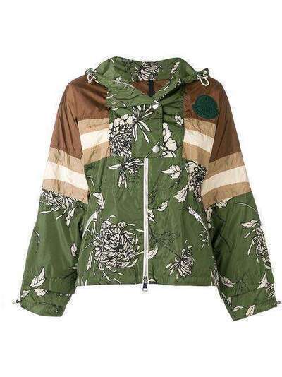 Moncler непромокаемая куртка с цветочным принтом 4512880539GZ