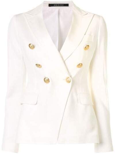 Tagliatore двубортный приталенный пиджак JALICYA10B57159