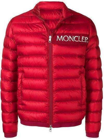 Moncler куртка-пуховик с логотипом 4036194C0019