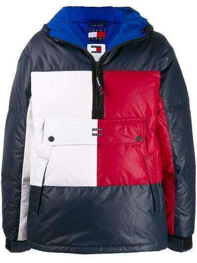 Tommy Jeans пуховик в стиле колор-блок DM0DM07630CHS