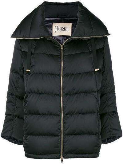 Herno cropped sleeve padded jacket PI0814D12170