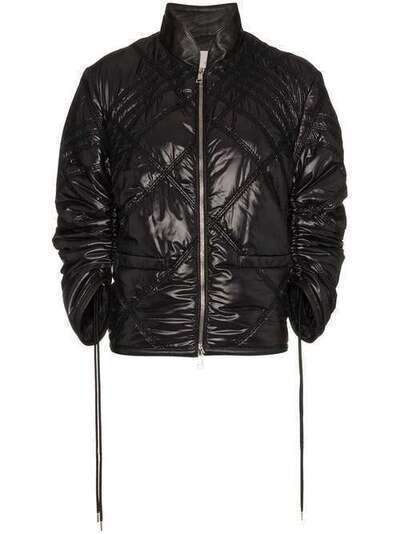 Moncler стеганая куртка со шнурком 'Sphene' 46304