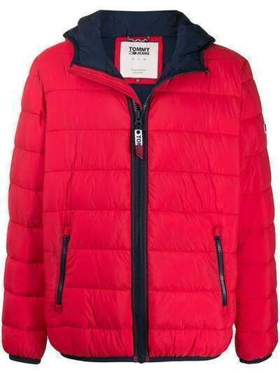 Tommy Jeans пуховик Essential с капюшоном DM0DM07365