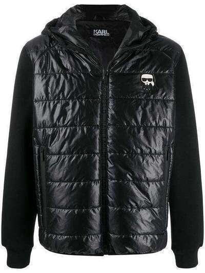 Karl Lagerfeld стеганая куртка с капюшоном 5050450592520