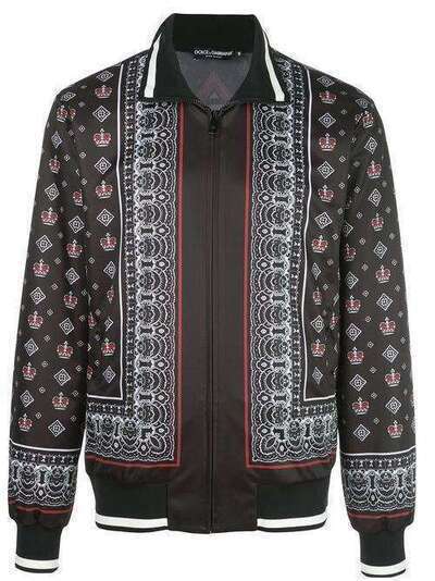 Dolce & Gabbana куртка с принтом G9QW2TFI7HN