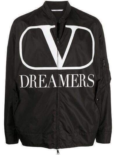 Valentino куртка с принтом VLogo Dreamers TV0CIF1868K