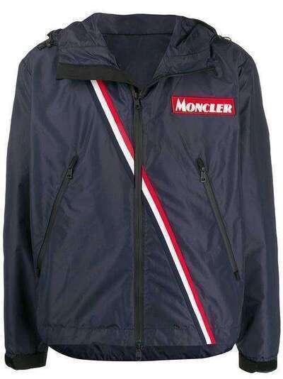 Moncler спортивная куртка с контрастными полосками 4113785539N3