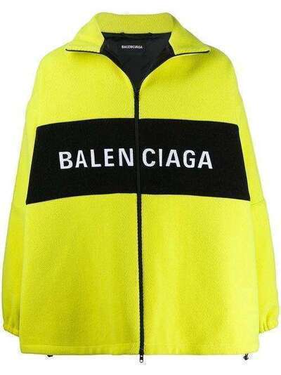 Balenciaga куртка на молнии с логотипом 571439TGU08