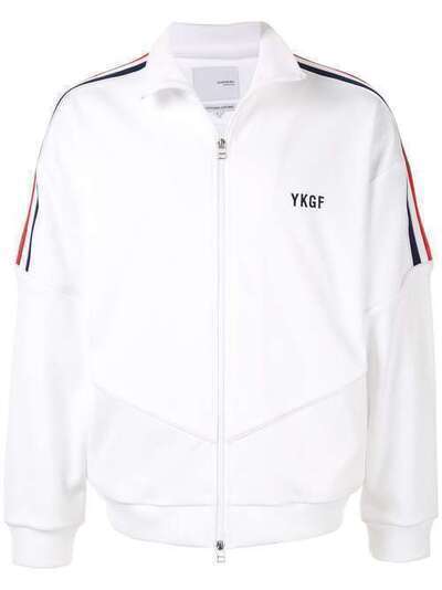 Yoshiokubo panelled sports jacket YKF19811