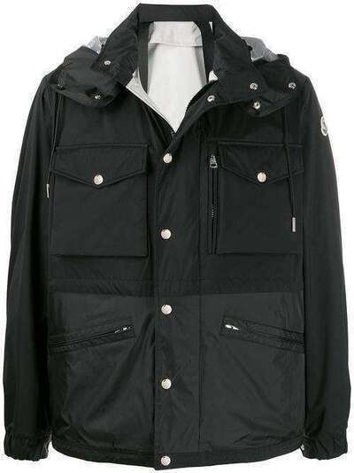 Moncler куртка с капюшоном и карманами 1B71700539HW