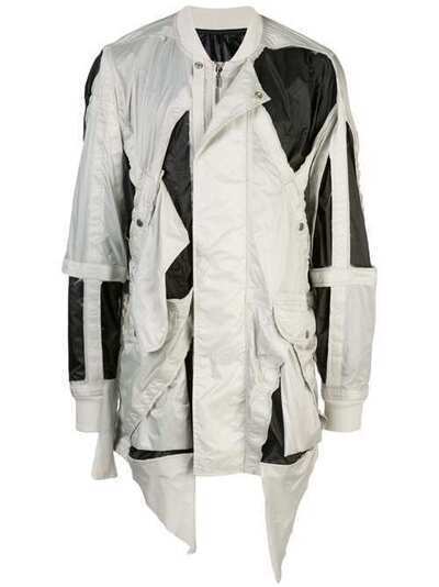Rick Owens куртка с вырезными деталями RR19S2908NZ6109