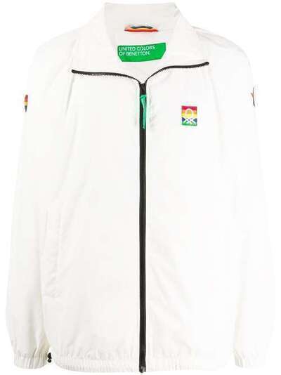 Benetton куртка с принтом 2HY853ER8